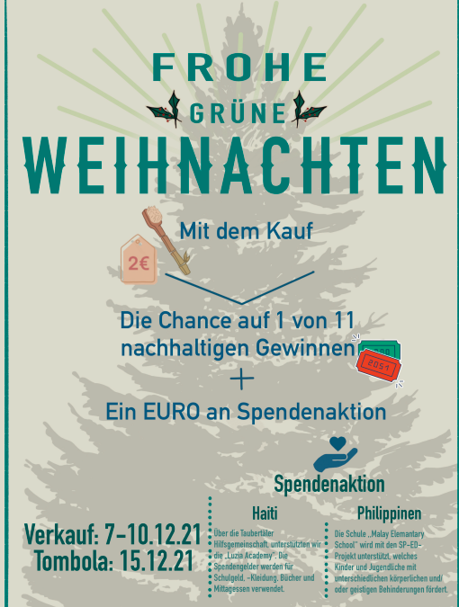 Grüne Weihnachtstombola